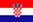 Flagge Kroatien