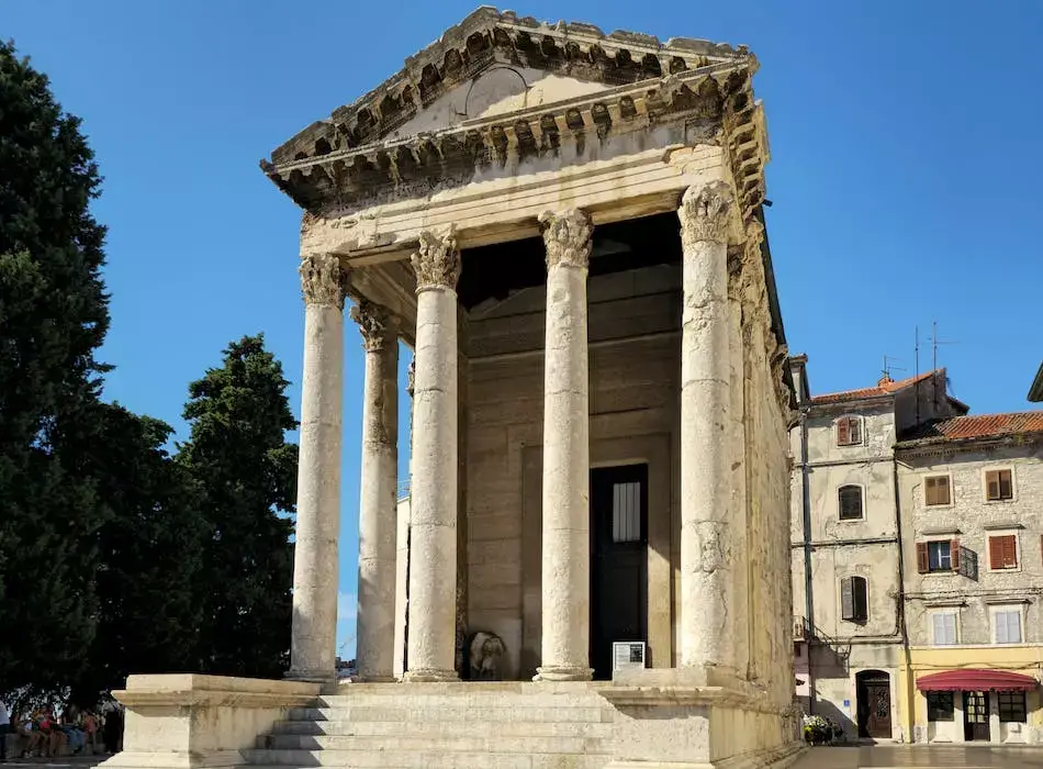 Augustus-Tempel in Pula